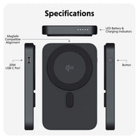 HyperJuice 5K Qi2 Semi-Solid State Power Bank