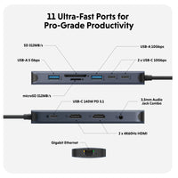HyperDrive Next 11 Port USB-C Hub