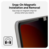HyperShield Magnetic Privacy Screen for MacBook Air 13.6