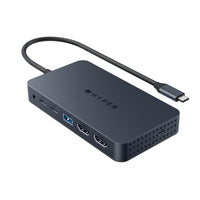 HyperDrive Next Dual 4K HDMI 7 Port USB-C Hub for Macbook, PC and Chromebook