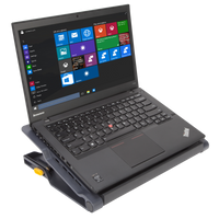 Targus Chill Mat™+ with 4-Port Hub with Laptop in situ