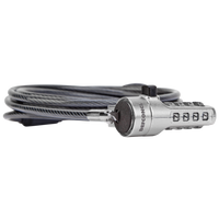 DEFCON® Trapezoid Serialised Combination Cable Lock
