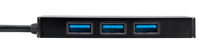 Targus 4-Port USB 3.0 Hub showing x3 USB 3.0 Type-A Ports