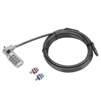 DEFCON® 3-in-1 Universal Serialized Combo Cable Lock