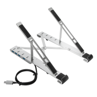 Portable Stand with Integrated USB-A Hub