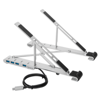 Portable Stand with Integrated USB-A Hub
