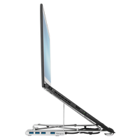 Portable Stand with Integrated USB-A Hub
