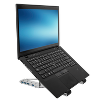 Portable Stand with Integrated USB-A Hub