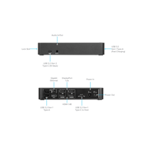 USB-C Universal DV4K Docking Station with 100W Power Delivery