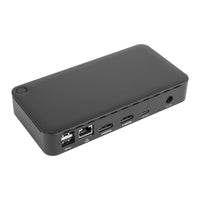 Targus Universal USB-C Dual Video 4k Docking Station with 65W Power Delivery showing Main Connection Ports