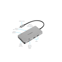 USB-C Dual HDMI 4K Docking Station with 100W PD Pass-Thru
