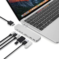 Hyper HyperDrive NET 6-in-2 USB-C Hub - Silver GN28D-SILVER 6941921144951