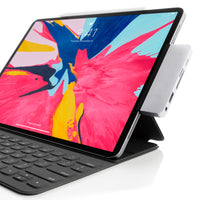 Hyper USB Hubs HyperDrive 6-in-1 USB-C Hub for iPad Pro/Air - Silver HD319B-SILVER 6941921145835