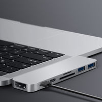 Hyper USB Hubs HyperDrive DUO 7-in-2 USB-C Hub - Silver