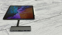 Hyper USB Hubs HyperDrive DUO 7-in-2 USB-C Hub - Silver
