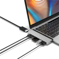 Hyper USB Hubs HyperDrive DUO 7-in-2 USB-C Hub - Silver