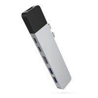 Hyper USB Hubs HyperDrive NET 6-in-2 USB-C Hub - Silver GN28N-SILVER 6941921145132