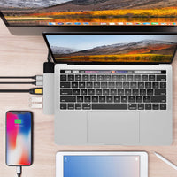 Hyper USB Hubs HyperDrive NET 6-in-2 USB-C Hub - Silver GN28N-SILVER 6941921145132