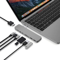 Hyper USB Hubs HyperDrive PRO 8-in-2 USB-C Hub - Grey GN28D-GRAY 6941921144944