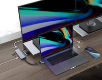 Hyper USB Hubs HyperDrive VIPER 10-in-2 USB-C Hub - Grey HD392-GRAY 6941921146030