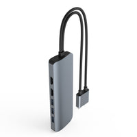 Hyper USB Hubs HyperDrive VIPER 10-in-2 USB-C Hub - Grey HD392-GRAY 6941921146030