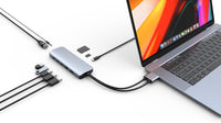 Hyper USB Hubs HyperDrive VIPER 10-in-2 USB-C Hub - Silver HD392-SILVER 6941921146047
