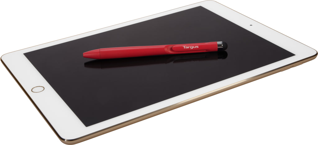 Antimicrobial 2-in-1 Smooth glide stylus and pen Red – Targus