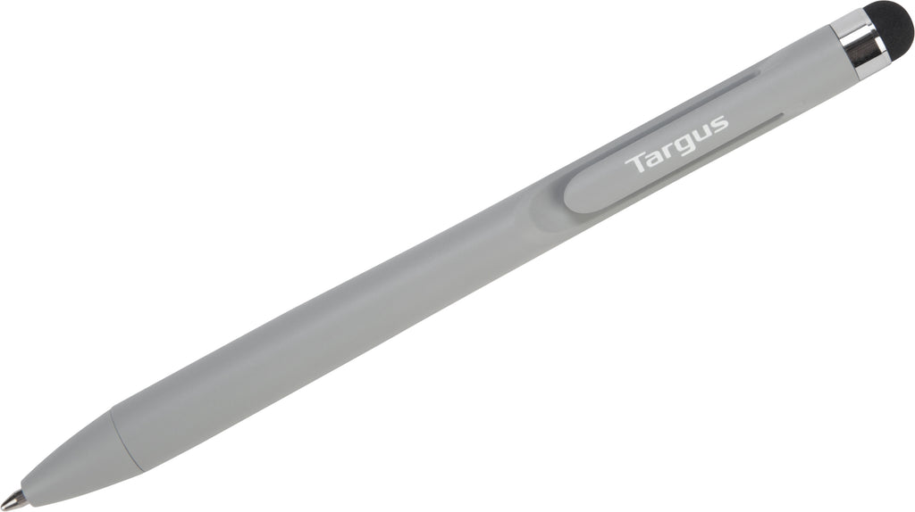 Antimicrobial 2-in-1 Smooth glide stylus and pen Grey – Targus