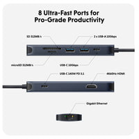 HyperDrive Next 8 Port USB-C Hub