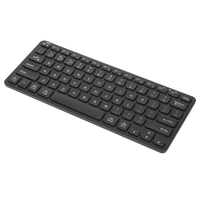 Compact Multi-Device Bluetooth® Antimicrobial Keyboard
