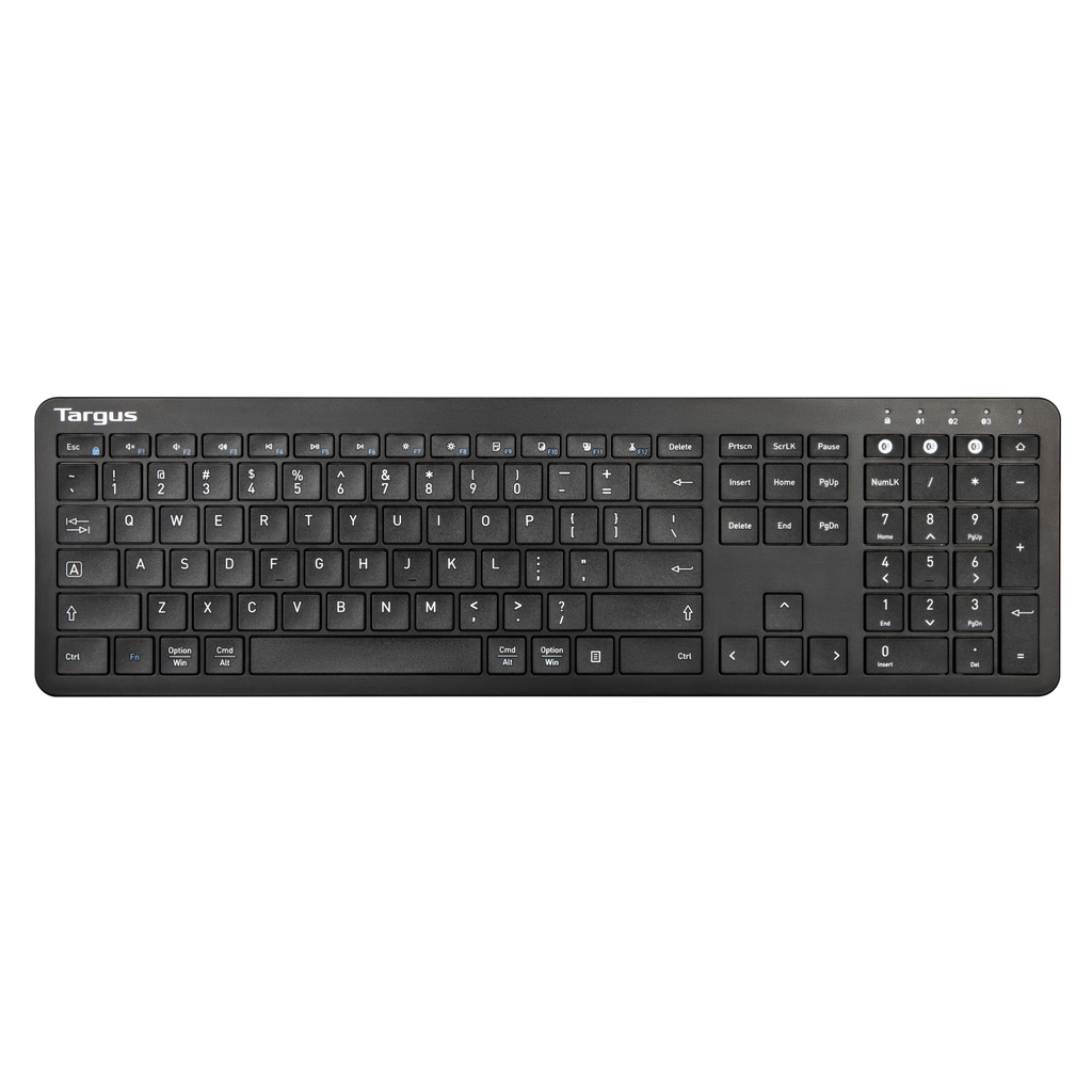 Full-Size Multi-Device Bluetooth® Antimicrobial Keyboard