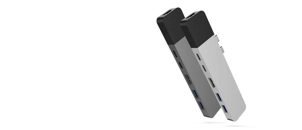 Best Buy: Hyper PRO 8-in-2 USB-C Hub for MacBook Pro Silver GN28DSILVER
